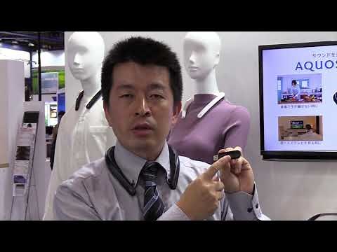 CEATEC JAPAN 2018 シャープブース/ AQUOSサウンドパートナー