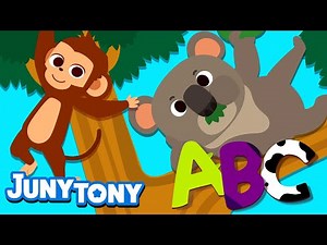 Alphabet Animals | Phonics Song | ABC Animals | Alphabet Songs for Kids | Learn Engilsh | JunyTony