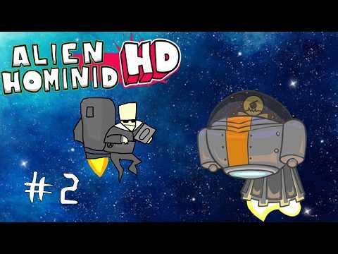 Getting My Spaceship Back! | Alien Hominid HD | Part 2