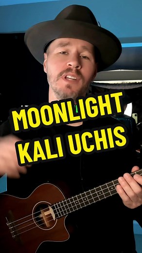 Moonlight Kali Uchis Strumming Tutorial #fyp #ukulele #moonlight #kaliuchis