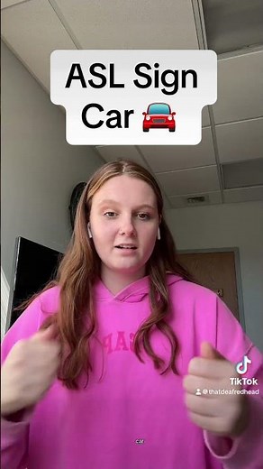 Learn How To Sign "Car" in ASL for Beginners | American Sign Language #shorts