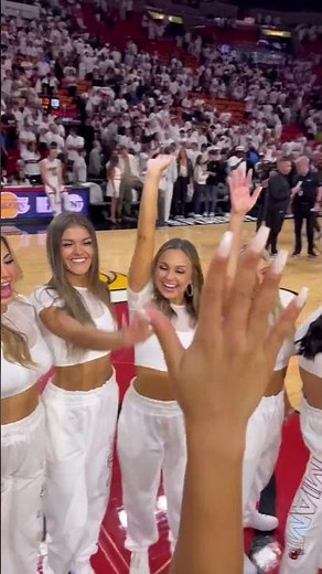 ▶️ Heat Dancers Winning! 🔥🏀 Miami Heat NBA Basketball
