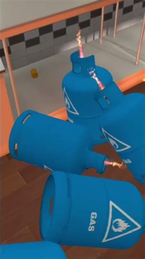 Messing around in Cooking Simulator #vr #fypシ゚viral #gameplay #funny #cookingsim