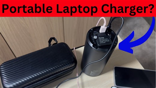 Watch Honest Review of the Portable Laptop Charger with AC Outlet on Amazon Live