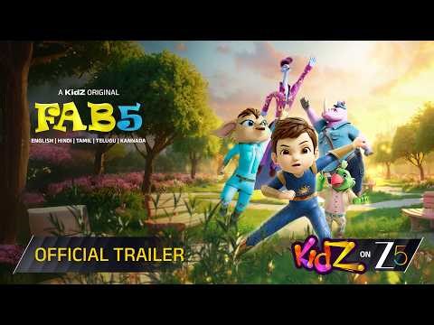 Fab5 | Official Trailer | A KidZ Original | Premieres 30th April 2026 on ZEE5