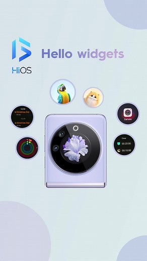 2K views · 32 reactions | Have a quick view of what matters more to you with the #HiOS13.5 customisable Cover Screen Widgets #Personalisation #FlippinFantastic #FlipRevolution | HiOS | Facebook