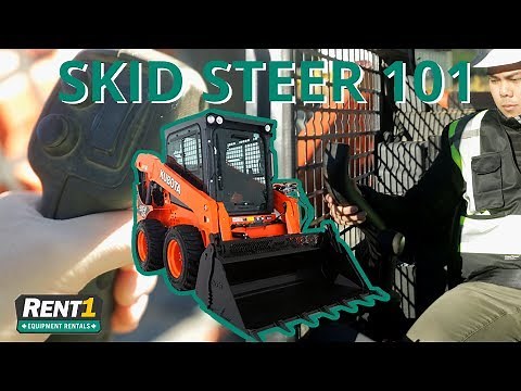 HOW TO OPERATE THE KUBOTA SSV65 - HEAVY EQUIPMENT BASICS - www.Rent1.ca