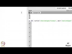 Loops and Conditionals : Fizzbuzz 01