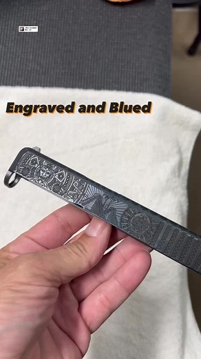 Custom Glock 27 Engraving with Laser Technology