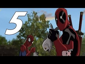 Deadpool in Ultimate Spider-Man (5/6) vs Spider-Man!