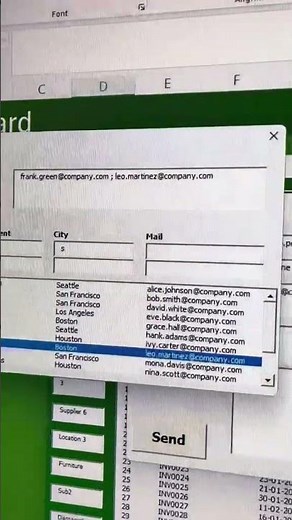 Step 1: Dynamic Email Setup in Excel VBA 📩 | Follow for the Full Automation Build! 🚀 #shortsvideo