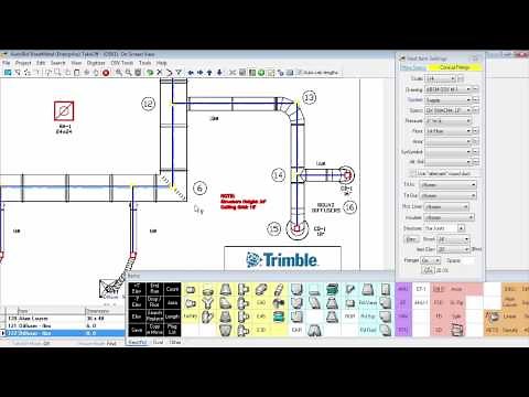 Trimble AutoBid SheetMetal: Symbols and Assemblies