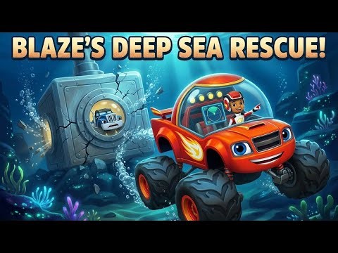 Blaze and the Monster Machines FULL Episode The Deep Sea Pressure 🌊 Hydrostatic Pressure & Shapes