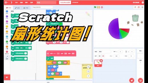 Scratch-扇形统计图