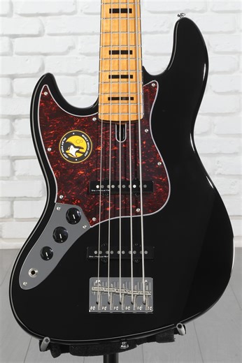 Sire Marcus Miller V5 5-string Left-handed Electric Bass Guitar - Black