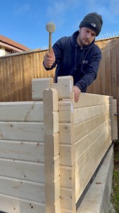 Should you screw a Log Cabin together ? #logcabin #gardenroom #logcabinbuild Garden Room Competitions | All Things Garden Buildings