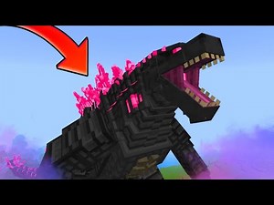 MOD DE GODZILLA PARA MINECRAFT PE 1.21