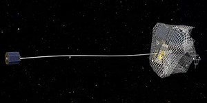ESA Tests Satellite-Snagging Nets for Orbital Trash Removal