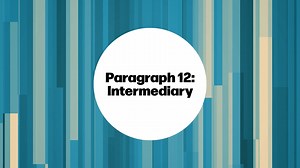 Paragraph 12: Intermediary
