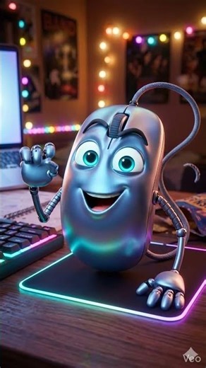 *Meet the OG desk party animal 😂 |Ai Video #MouseMode