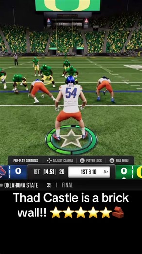 Thad Castle Football Highlights and Hits | BMS Star Player