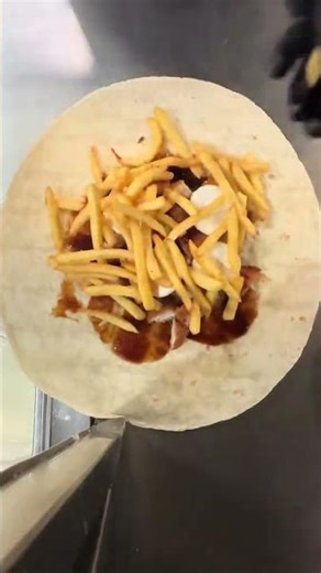 How we make the best French tacos #snack #foodprep #BR3 #Tacos #Food