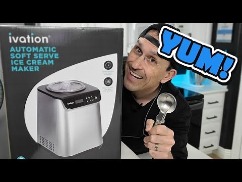 Ivation Automatic Ice Cream Maker UNBOXING | Watch this before you buy! Model: IVAICECREM36