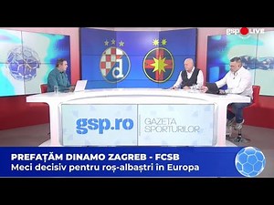 Dinamo Zagreb - FCSB » Meci decisiv pentru roș-albaștri în Europa League, fără Tănase în lot