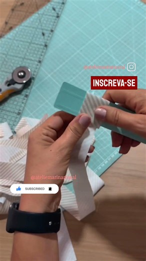 ✨ COMO FAZER METROS DE VIÉS COM APENAS UM QUADRADO DE TECIDO 😱✂️