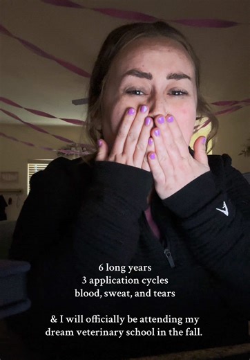 Veterinary School Acceptance: A Dream Realized