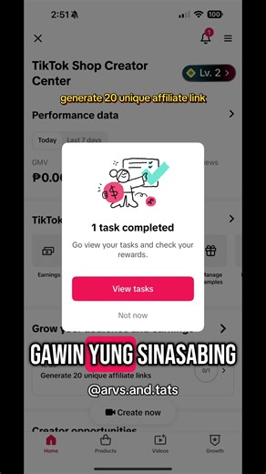 Create Unique Affiliate Links on TikTok Easily