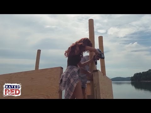 We Build a Tiki Party Pontoon Boat: Part 2/4