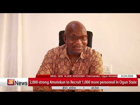 2,000 strong Amotekun to Recruit 1,000 more personnel in Ogun State