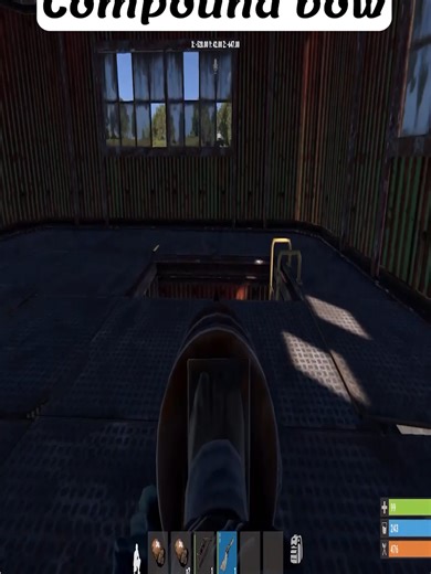 Compbound Bow Is Underrated in Rust #rustgame #rustshort #rustclips #gaming #fyp #rustconsole