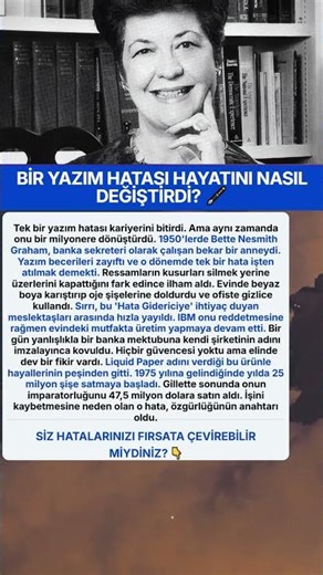 Bette Nesmith Graham Basari Hikayesi