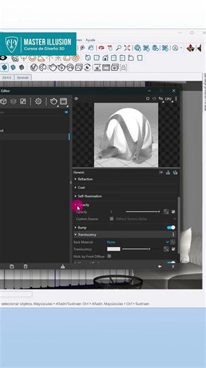 COMO CREAR MATERIAL DE CORTINAS CON VRAY PARA SKETCHUP #render #vray #sketchup #renderrealista