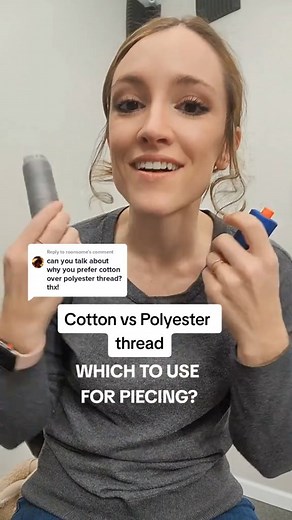 7.6K views · 172 reactions | Plus info on thread that acts like both! . . . #thread #cottonthread #polyesterthread #choosingthread #sewingtips #sewingforbeginners | Sewing Parts Online | Facebook