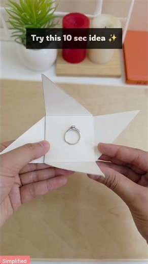 DIY Mini Gift Wrap | Easy Paper Gift Wrapping Idea 🎁✨