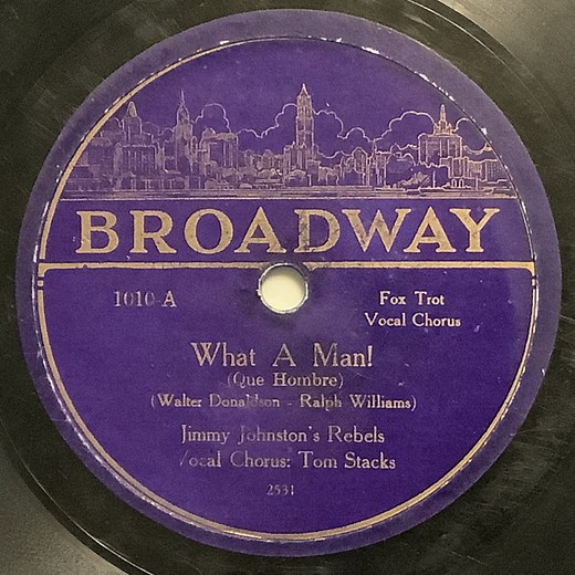 Jimmy Johnston’s Rebels - What A Man! / Show That Fellow The Door