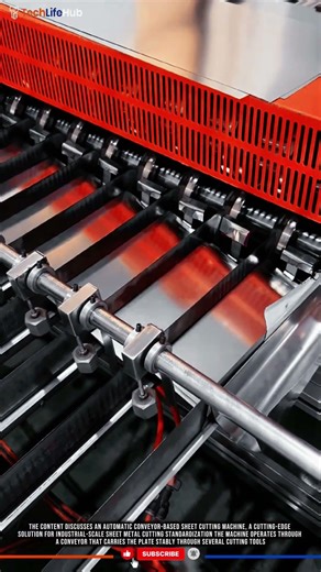 Innovation Sheet Slitting: Multi-Blade Precision, Automatic Conveyor, Industrial Production #tech