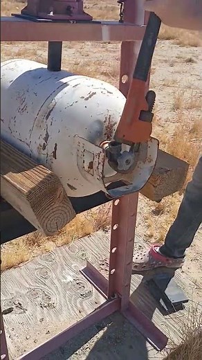 Propane Tank Valve Removal Ball Mill Build Preview #diy #ballmill #propane #gold #drylakeminingco