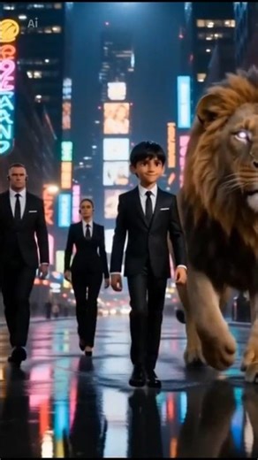 The Lion's Walk: AI Transformation | VIP Boss Entry Video