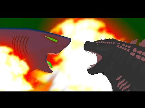 Mega-Tooth vs Godzilla Evolved (REMATCH)