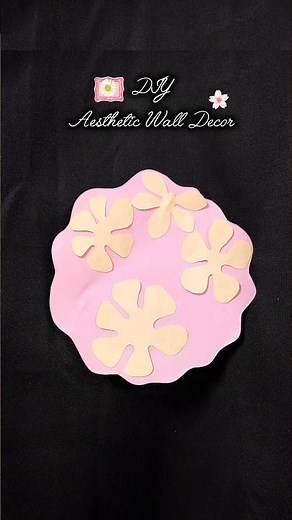 Aesthetic DIY Wall Decor 🌷 | Soft Pastel Minimal Room Decoration