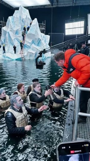 🎥Titanic 2026: Behind The Scenes In Cold Water #titanic #bts