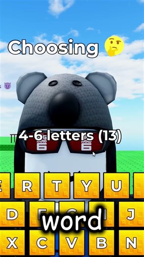 Roblox guess the correct word#robloxgameplay