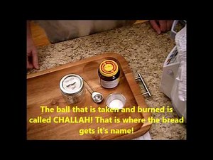 LEARN THE TRADITION BEHIND CHALLAH BREAD! NEW!!