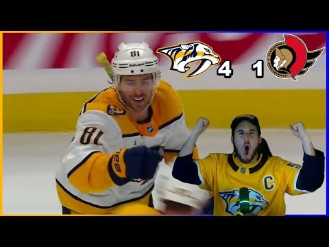 Predators fan reacts to Senators game 😁 (Game 3) 10/13/25