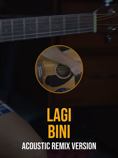 Learn Barre Chords - Acoustic Remix Version of Lagi by Bini