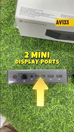 One Dock. Full Setup. 💻⚡Microsoft Surface Dock – Multiple Ports, Maximum Productivity!